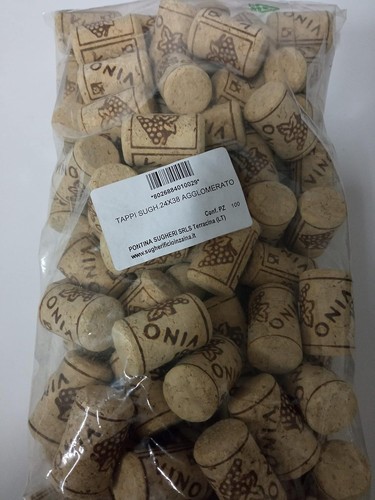 100 tappi sughero - 100, di